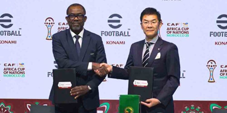 Konami Digital Entertainment, Afrika Futbol Konfederasyonu (CAF) ile El Sıkıştı