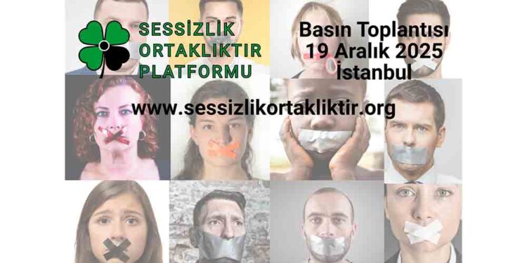 Sessizlik Ortaklıktır Platformu Kuruldu