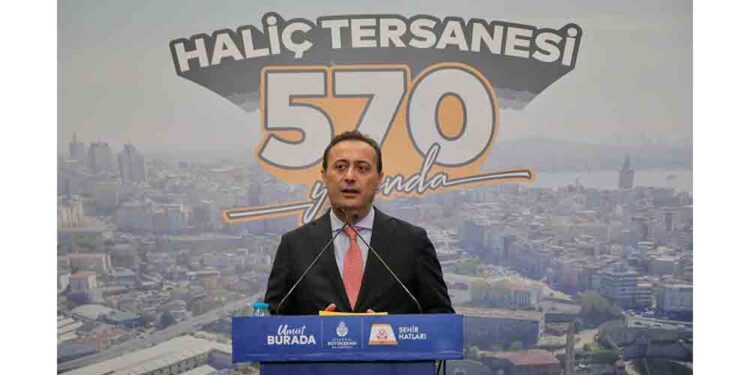 Tarihi Haliç Tersanesi 570 Yaşında