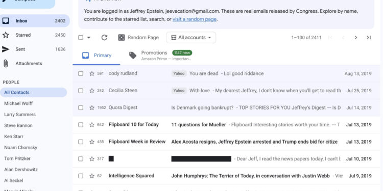 Teknoloji Uzmanları, Epstein Verilerini Herkese Açtı