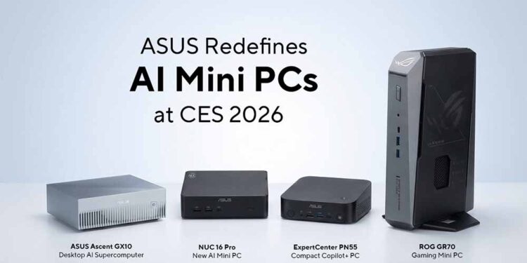 ASUS Ultra Küçük Form Faktörlü PC’lerini Tanıttı