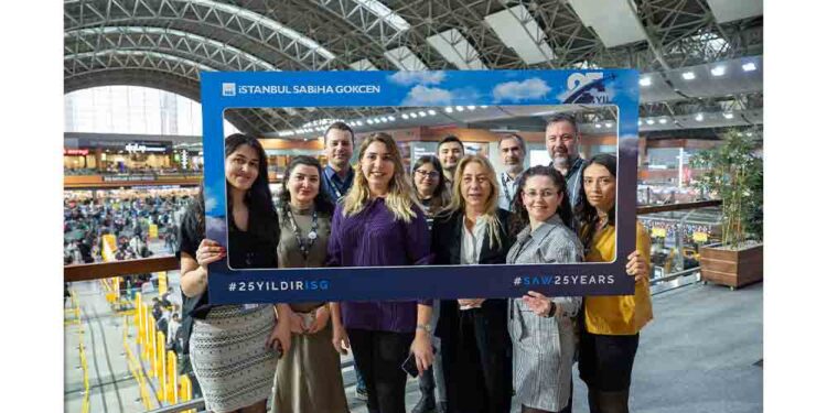 İstanbul Sabiha Gökçen (ISG) Uluslararası Havalimanı 25 Yaşında