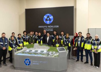 Konya’daki Üniversitelerin Mühendislik Bölümlerinden Öğrenciler Akkuyu NGS Sahasını Ziyaret Etti