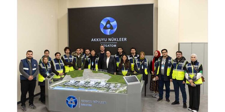 Konya’daki Üniversitelerin Mühendislik Bölümlerinden Öğrenciler Akkuyu NGS Sahasını Ziyaret Etti