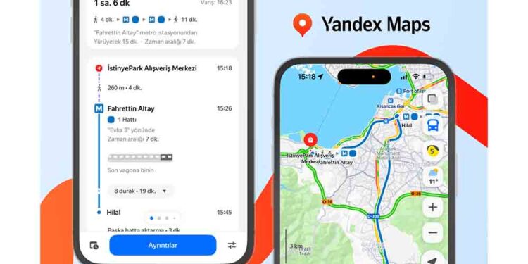 Yandex Maps, En Uygun Metro Vagonunu Seçmenize Yardımcı Oluyor