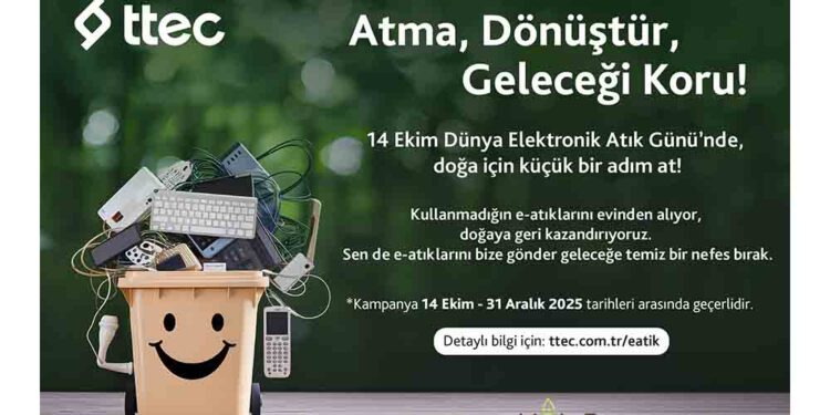 ttec Dünya Elektronik Atık Günü’nde Başlattığı E-Atık Kampanyasını Başarıyla Tamamladı