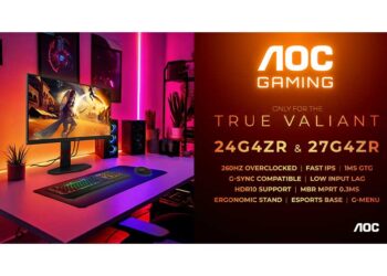 AOC Gaming 24G4ZR Ve 27G4ZR Pazarda