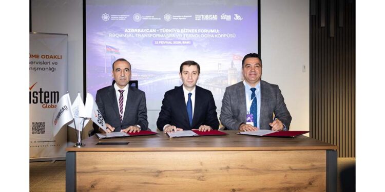 Azerbaycan ve Türkiye Arasında İnovasyon ve Teknoloji İş Birliği için Stratejik Bir Belge İmzalandı