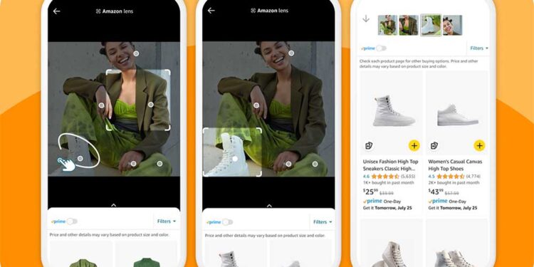 Beğendiğiniz Ürünü Fotoğrafla Arayın, Amazon’da Bulun