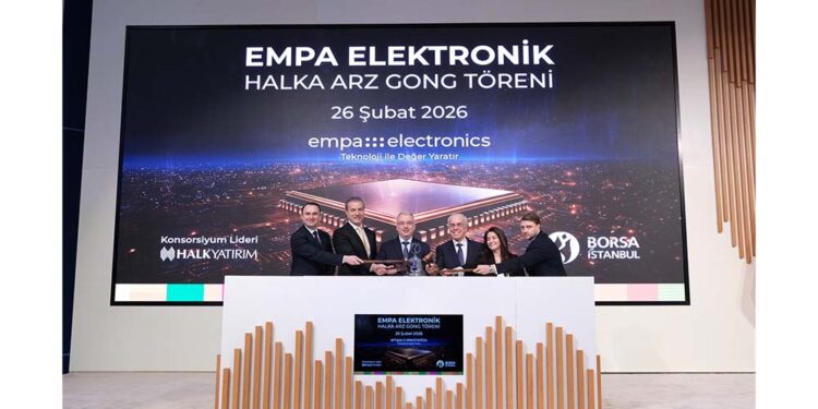 Borsa İstanbul’da Gong Empa Elektronik İçin Çaldı