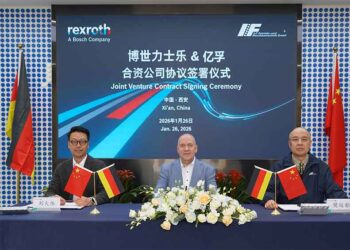 Bosch Rexroth, Çin’de Xi’an IF Intelligent Equipment İle Ortak Girişim Anlaşması İmzaladı