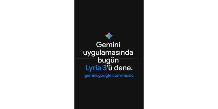 Gemini Artık Müzik Üretiyor; Metinler Ve Görseller Müziğe Dönüşüyor
