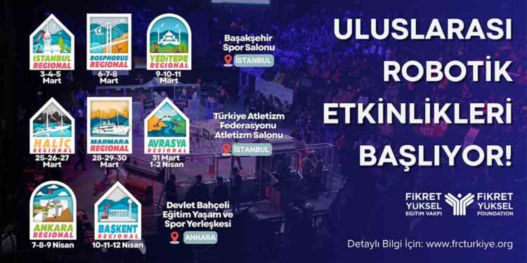 Liselerarası Küresel Robotik Turnuvası 2026 FIRST® Robotics Competition Sezonu: REBUILT™