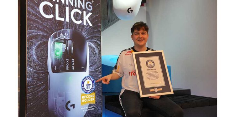 Türkiye’den Guinness World Rekoru : Logitech G PRO X2 SUPERSTRIKE İle Tıklama Rekoru