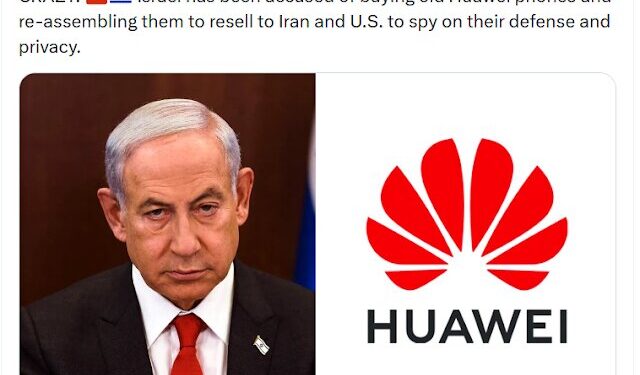 İsrail, Casusluk Amaçlı Olarak Eski Huawei Telefonları Satın Alıyor Olabilir mi?