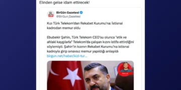 Türk Telekom Yeni CEO’su Ebubekir Şahin, Kızını Haber Yapan İsmail Arı’yı Savcılığa Şikayet Etti
