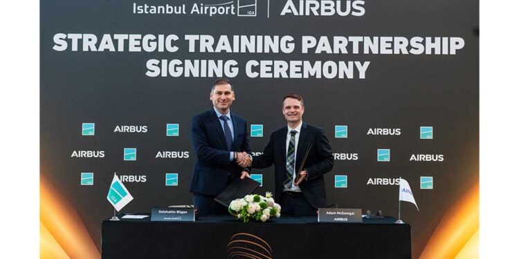 İGA İstanbul Havalimanı ve Airbus Eğitim Ortağı Oldu