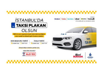 İstanbul’da Uygulama Bazlı Taksi İçin 7. İhale 24 Mart’ta