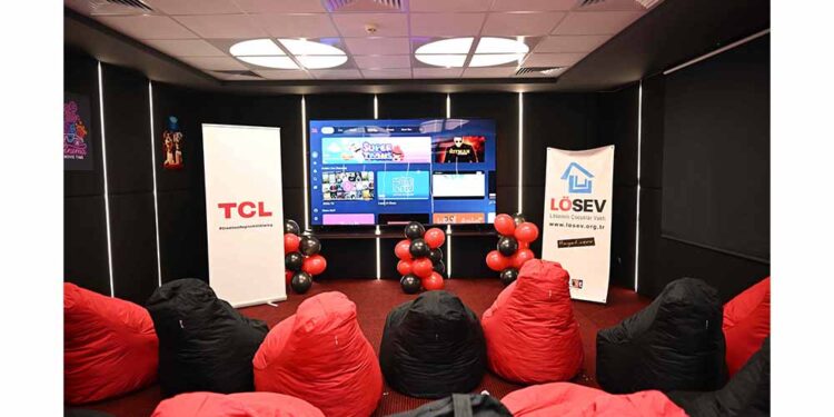 TCL Electronics Türkiye’den LÖSEV’li Çocuklara Özel Sinema Odası