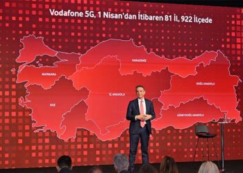 Vodafone, 1 Nisan’da 81 İl ve 922 İlçede 5G Sinyalini Aynı Anda Verecek