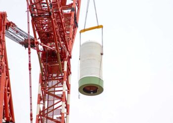 Akkuyu NGS’nin 2. Güç Ünitesi’nin Reaktör Binasında Birincil Devre Ekipmanlarının Montajı Tamamlandı