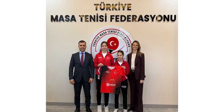 Hitit’ten Milli Yıldız Kız Masa Tenisçilere Ulaşım Desteği