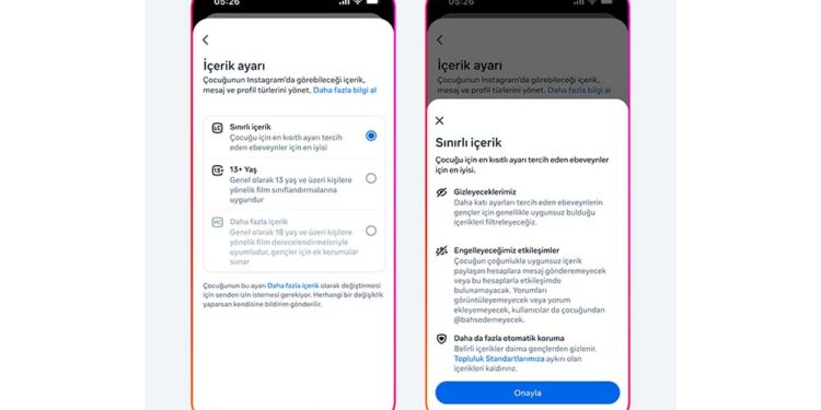 Instagram’ın 13+ Film Derecelendirme Kriterlerini Temel Alan Yeni Genç Hesapları Özelliği Artık Türkiye’de