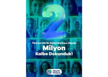Türkiye’nin İlk Dijital Bankası Hayat Finans, 2 Milyon Kullanıcıya Ulaştı