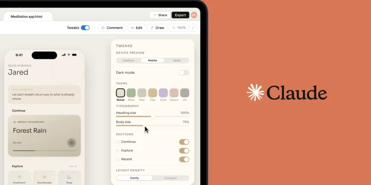 Anthropic, Yapay Zekayı Görsel Yaratıma Genişletmek İçin Claude Design’ı Tanıttı
