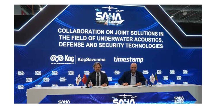 KoçSavunma ve Timestamp, Savunma Teknolojilerinde İş Birliği İmzaladı