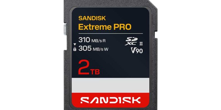 Sandisk’ten Yeni CFexpress 4.0 Type B Kart ve Güncellenmiş V90 ile V60 SD Kartları