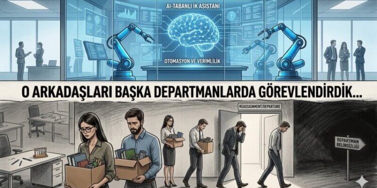 O Arkadaşları Başka Departmanlarda Görevlendirdik