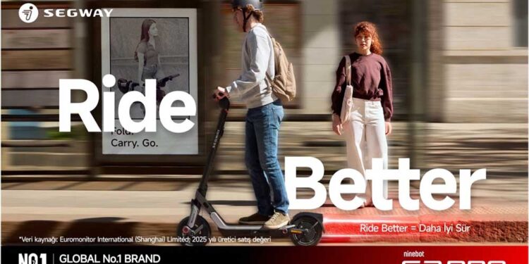 Segway, “Ride Better” Konseptiyle Türkiye’nin İkonik Meydanlarında ve Toplu Taşıma Ağlarında