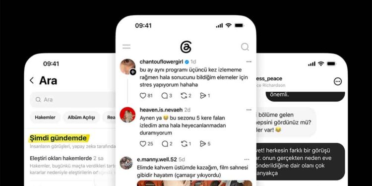 Threads Yeni Özelliklerle Türkiye’ye Geri Döndü
