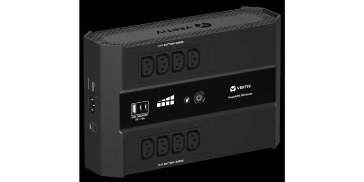 Vertiv, Yeni Kompakt Masaüstü UPS Serisiyle Güç Portföyünü Genişletiyor